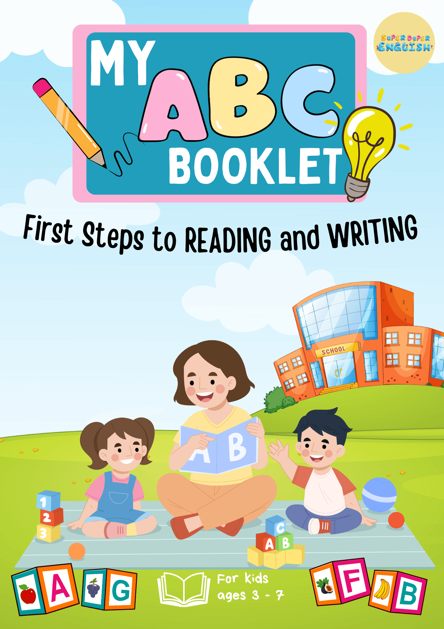 My ABC Booklet: First Steps to Reading and Writing